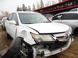 2007 Acura MDX White 3.7L AT 4WD #A22644